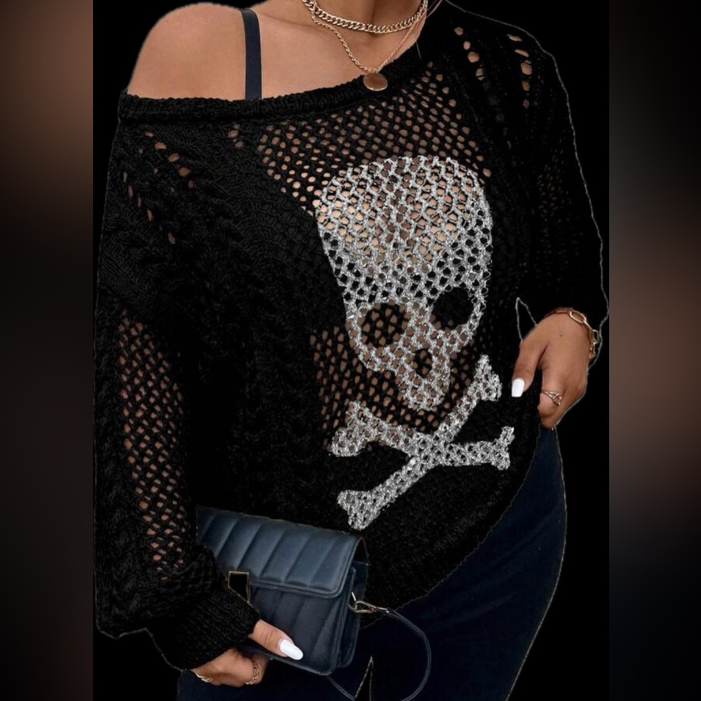 Skull sweater XL - XXL